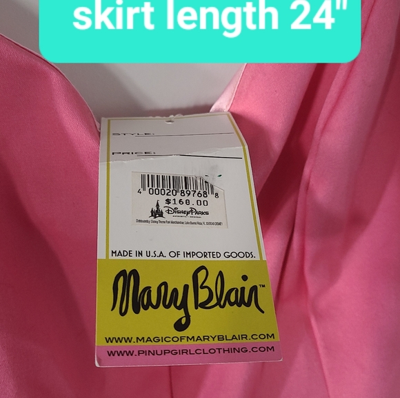 Mary Blaire Pin Up Cotoure Dress - Picture 5 of 5